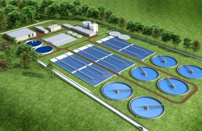 Największa w Polsce oczyszczalnia ścieków na dzień jej budowy. Pełen projekt wykonany przez Stalko Sp. z o.o. (bez technologii).